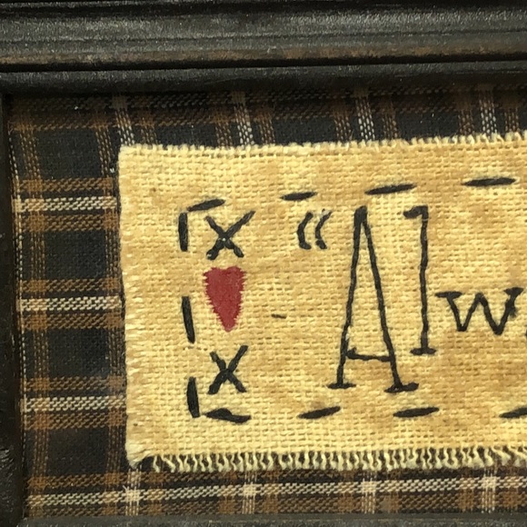 Always Kiss Me Goodnight Primitive Picture - Picture 2 of 7